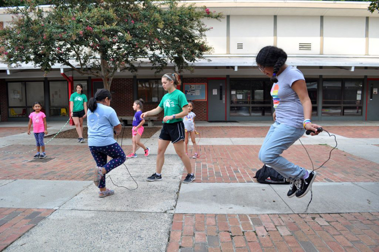 Kids playing