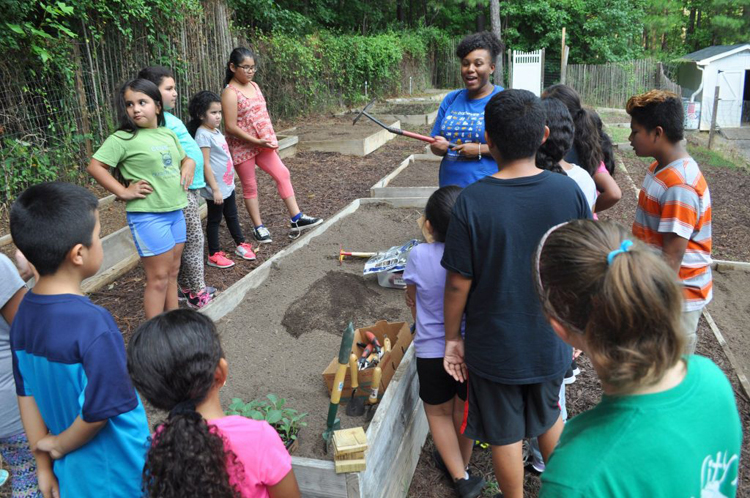 Kids gardening