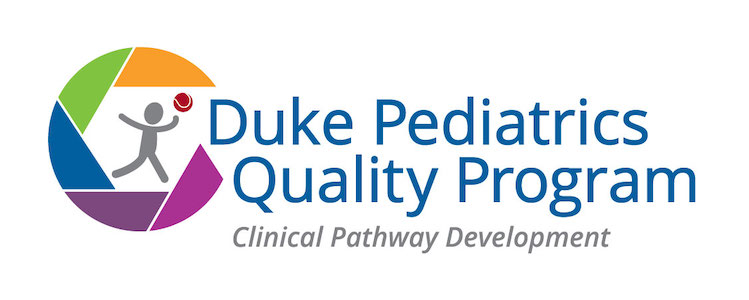 Duke Pediatrics Quality Program clinical pathway development logo