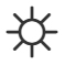 Sun icon