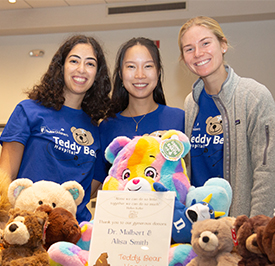 Volunteering at Teddy Bear Hospital