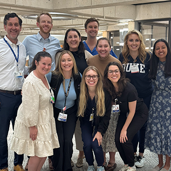 Group of Pediatric Residents smiling