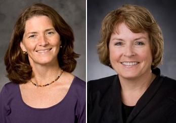 Coleen Cunningham and Ann Reed