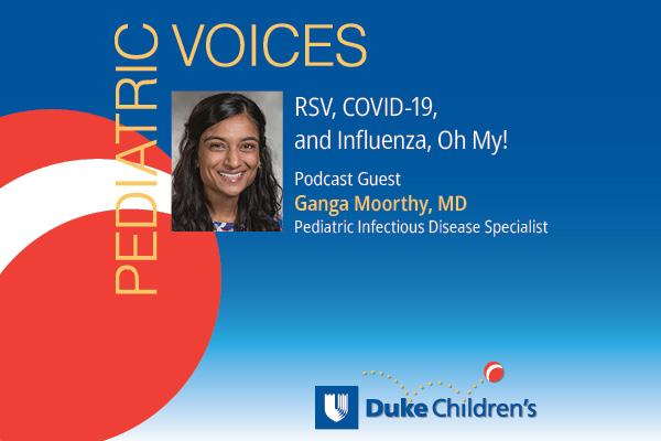 Pediatric Voices Podcast: RSV, COVID-19,  and Influenza, Oh My! 