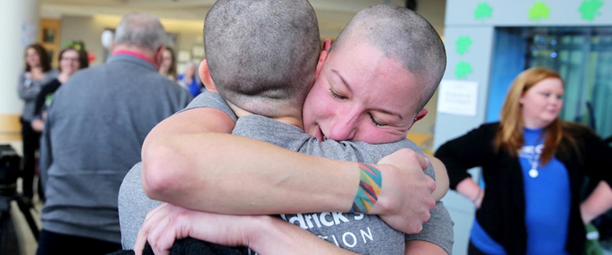 St. Baldrick's fundraising event