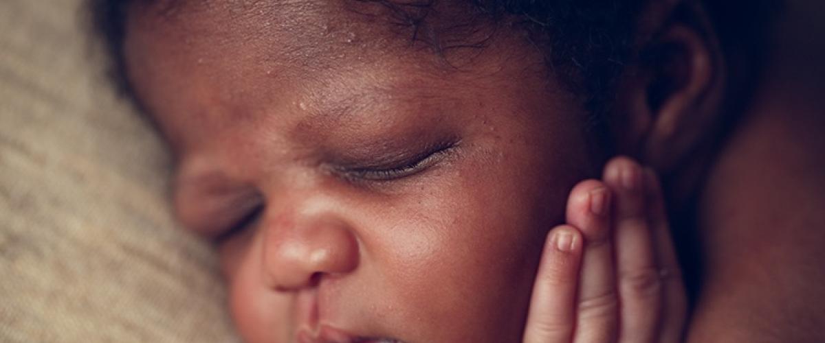 Sleeping newborn