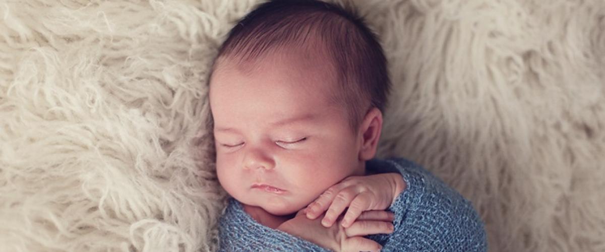 Sleeping newborn