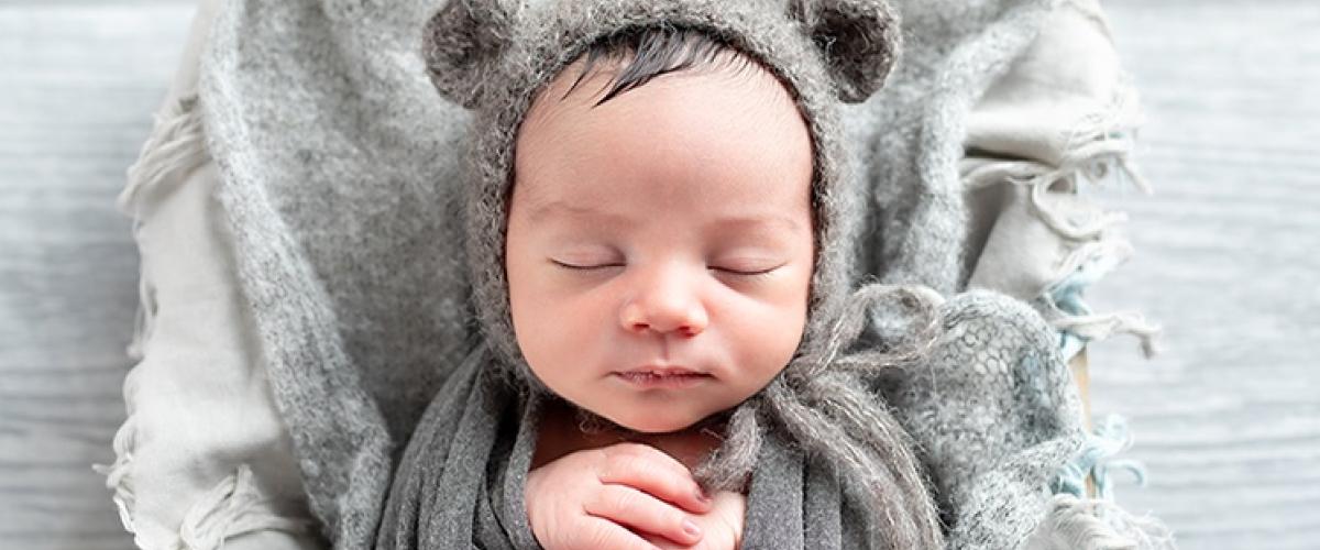 Sleeping newborn