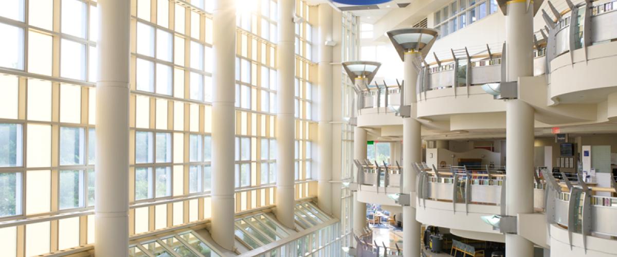 Interior of Duke Children's