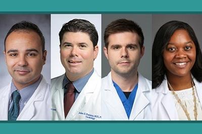 Four physician-scientist trainees