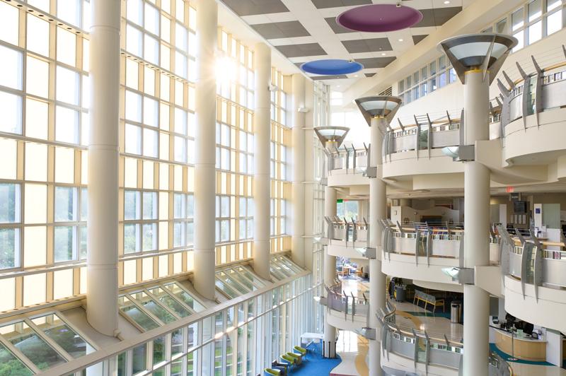 Interior of Duke Children's