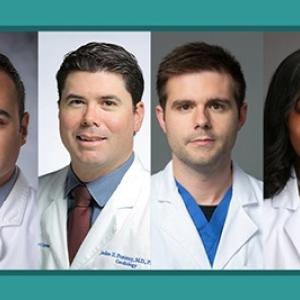 Four physician-scientist trainees